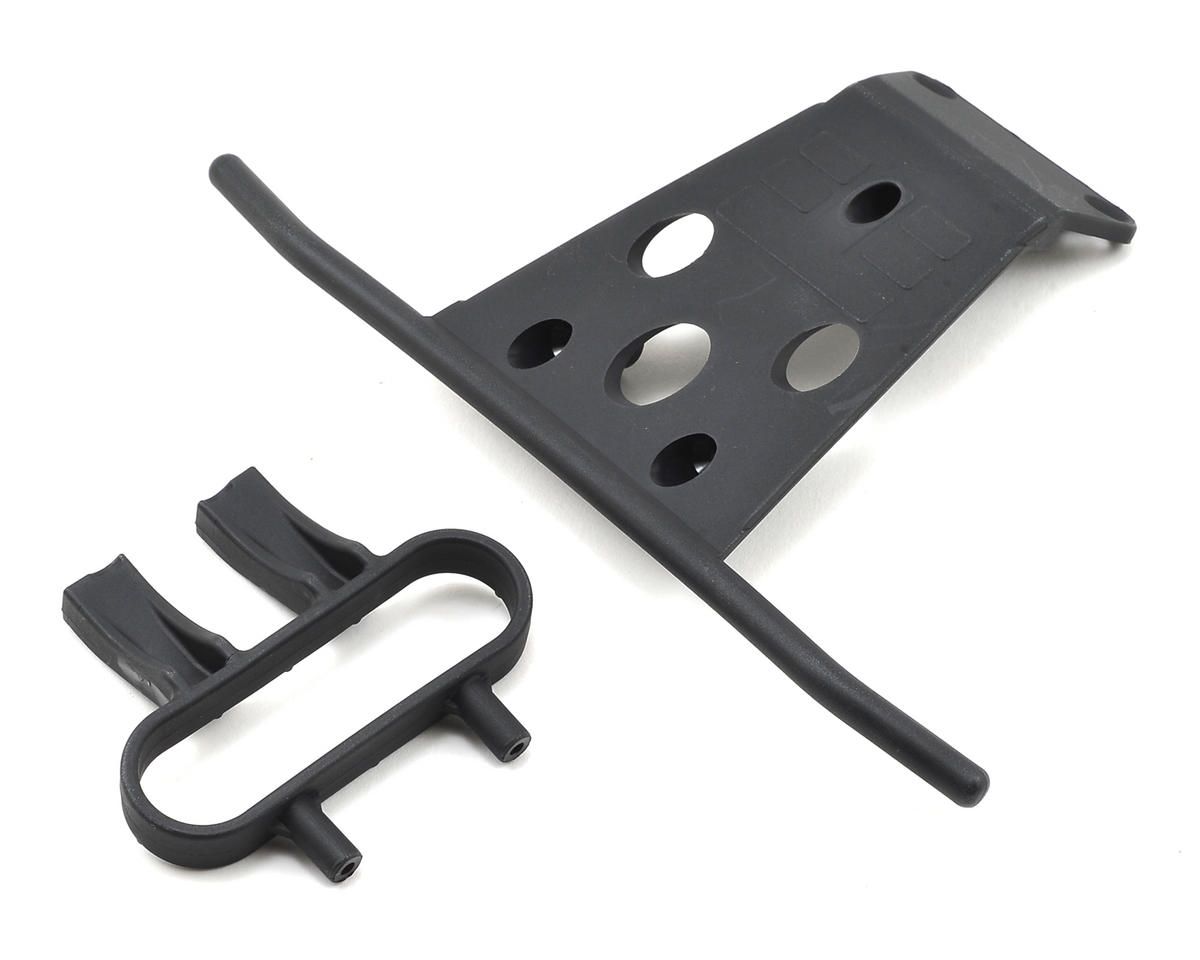 tkr5518c RC SCT410.3 Front Bumper Set (Revised w/Skid)