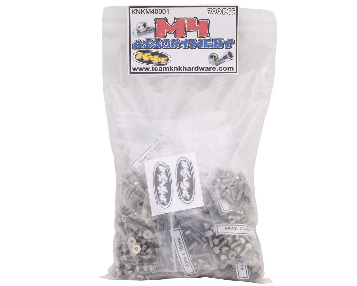 knkm40001 (700 pcs) M4 Stainless Assortment Pack
