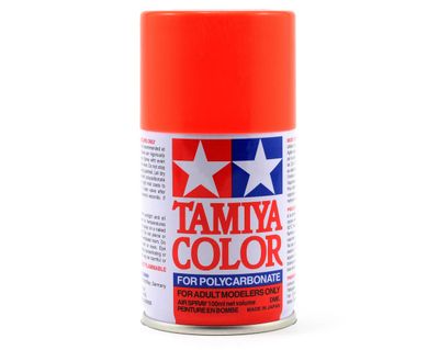 Tamiya PS-20 Fluorescent Red can
