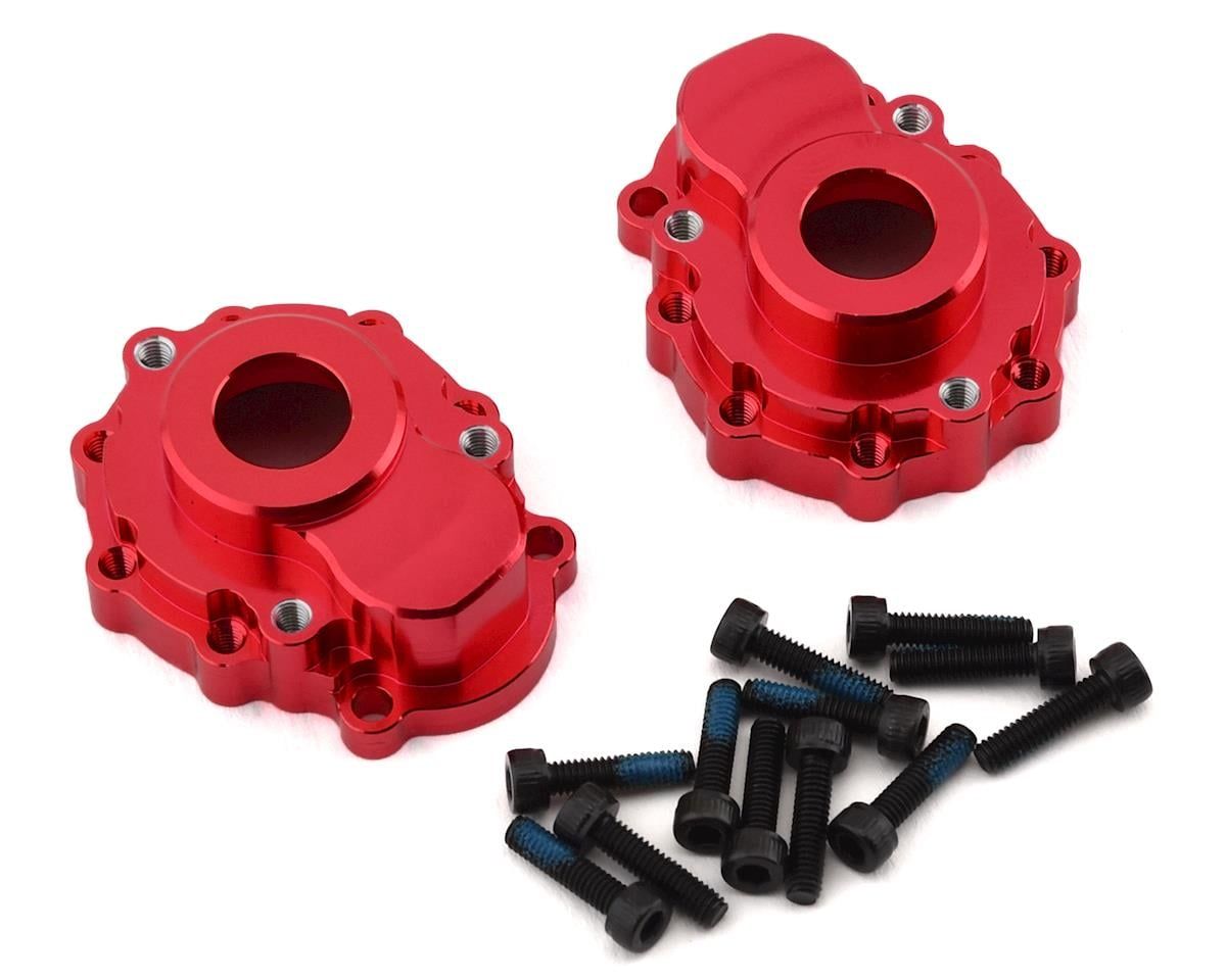8251R Portal housings, outer, 6061-T6 aluminum (red-anodized) (2)/ 2.5x10 CS (12)