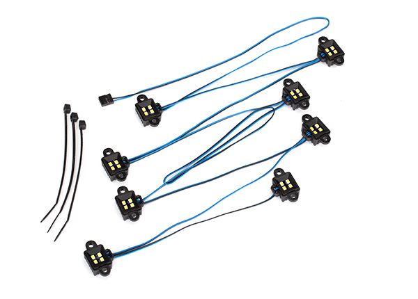 8026X LED rock light kit, TRX-4® (requires #8028 power supply and #8018, #8072, or #8080 inner fenders)