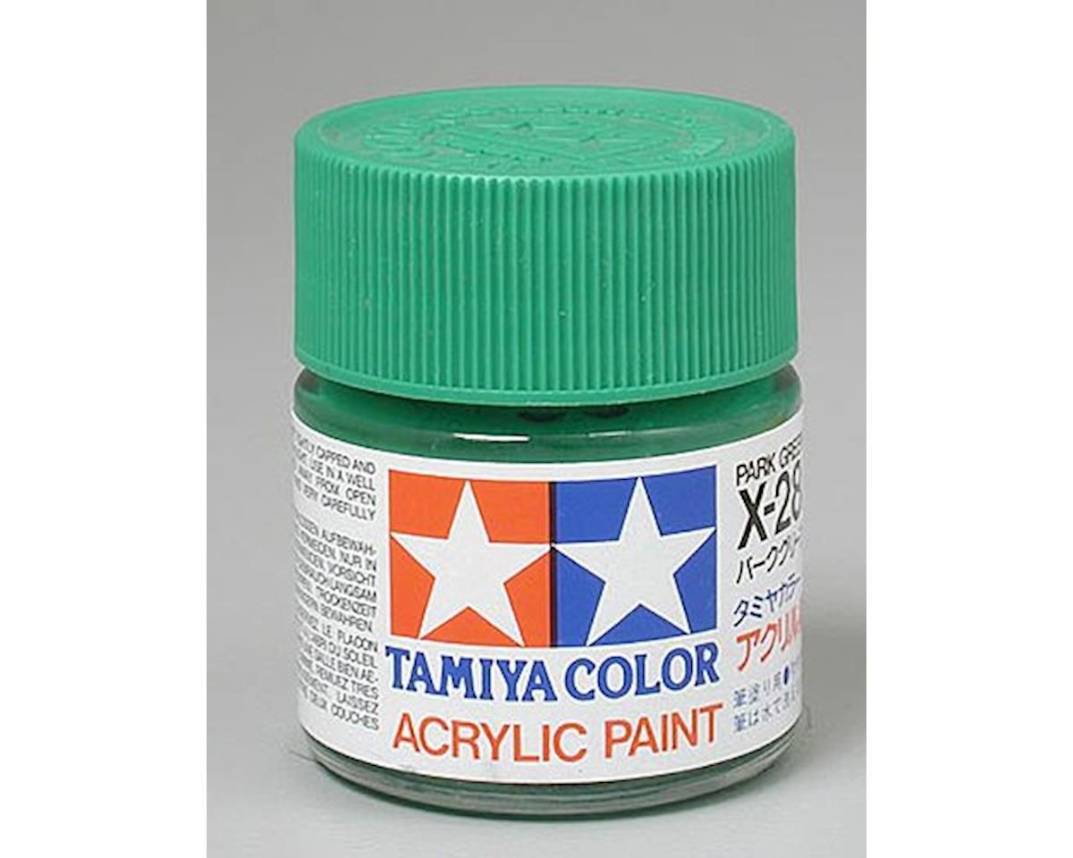 Tamiya X-28 Park Green jar