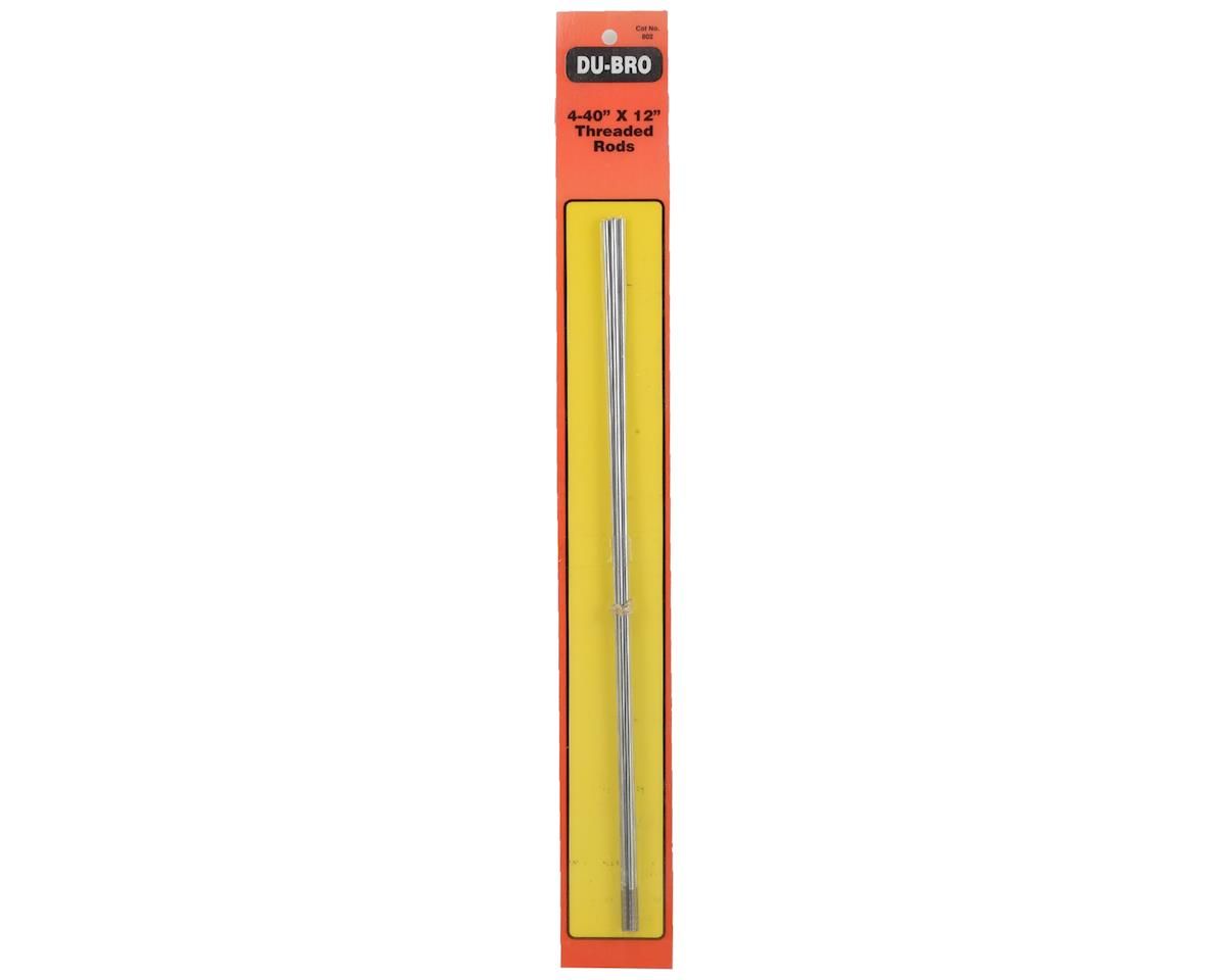 Du-Bro 4-40x12" Threaded Rods (6)
