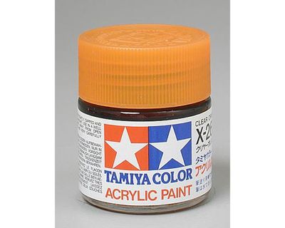 Tamiya X-26 Clear Orange jar