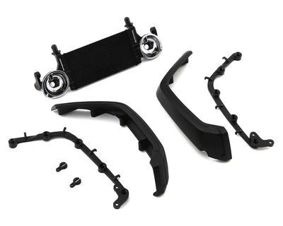 Axial Radiator &amp; Front Fenders Jeep JLU: SCX10III