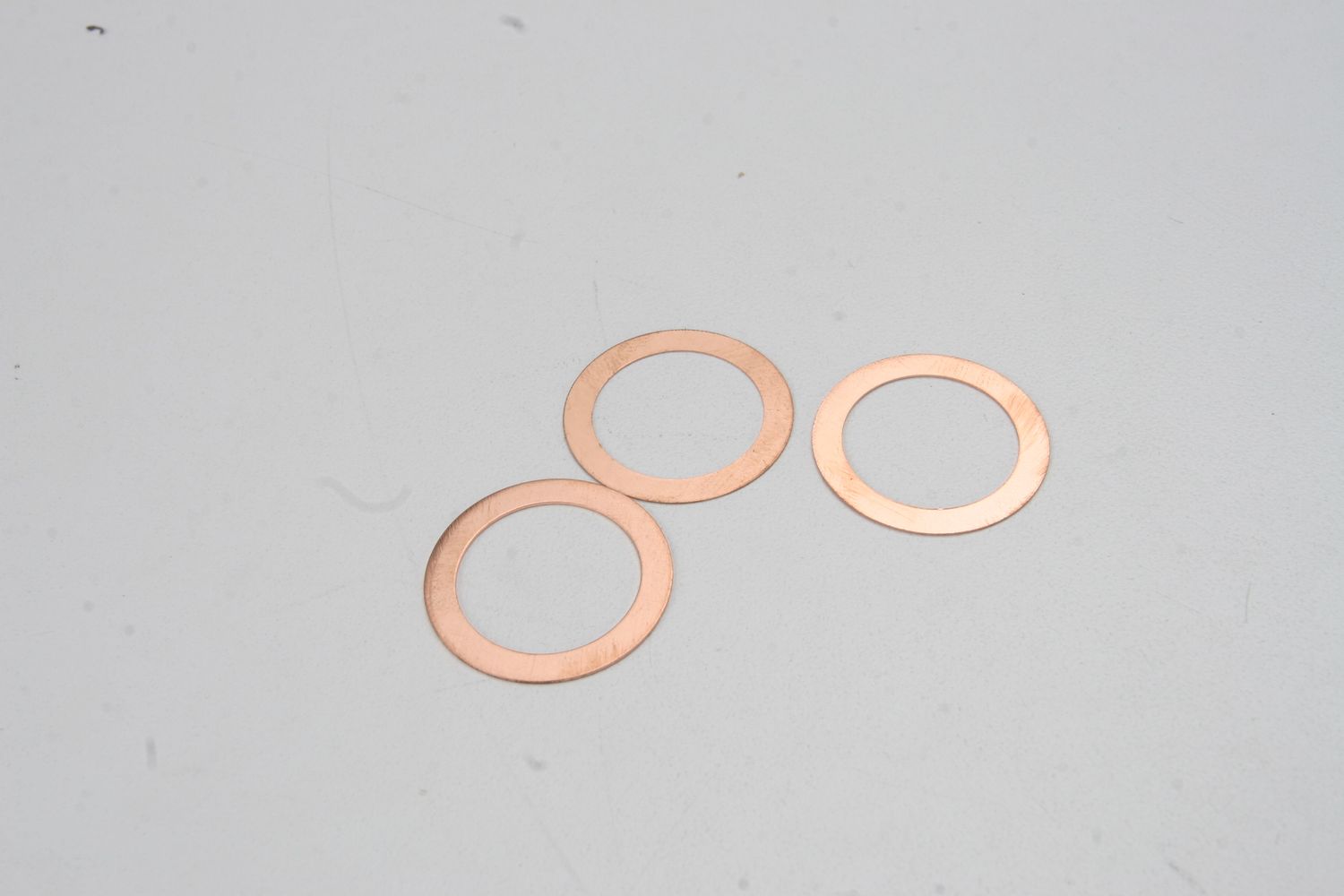 5292 Gaskets, cooling head: 0.20, 0.30, 0.40mm (1 each) (0.30mm stock) (TRX 3.3)