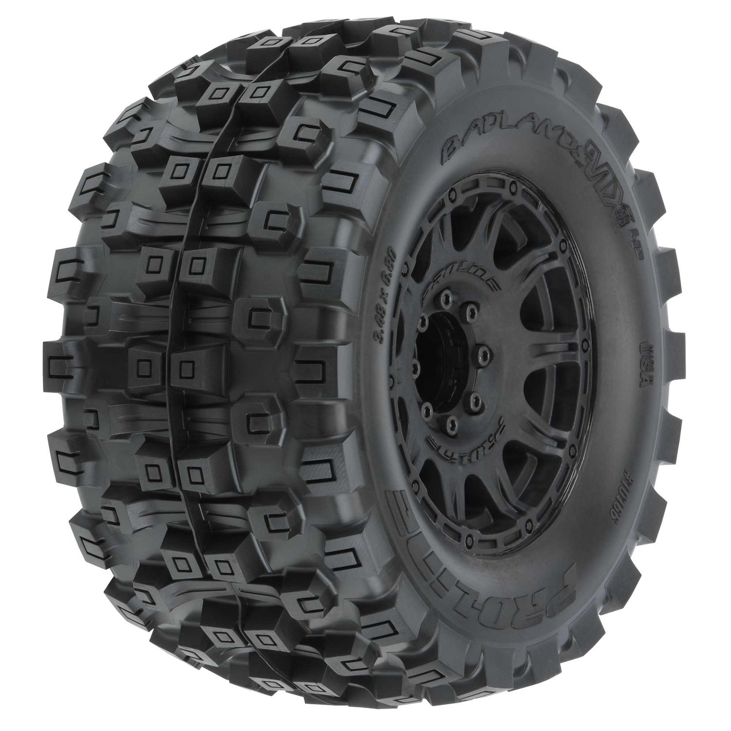 PRO1016610 Badlands MX38 HP 3.8" BELTD MTD Raid 8x32 17mm F/R