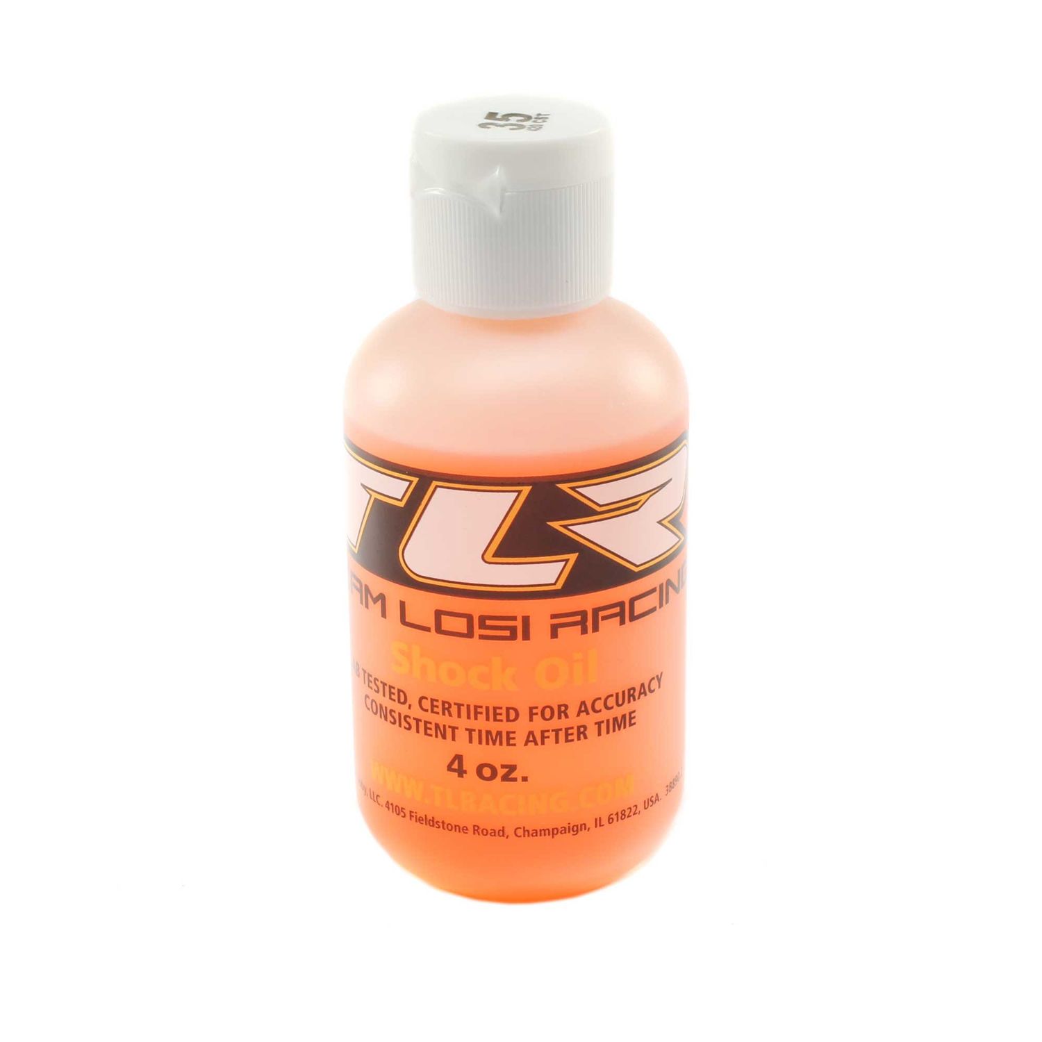 Losi Team Losi Racing Silicone Shock Oil, 35WT, 420CST, 4oz