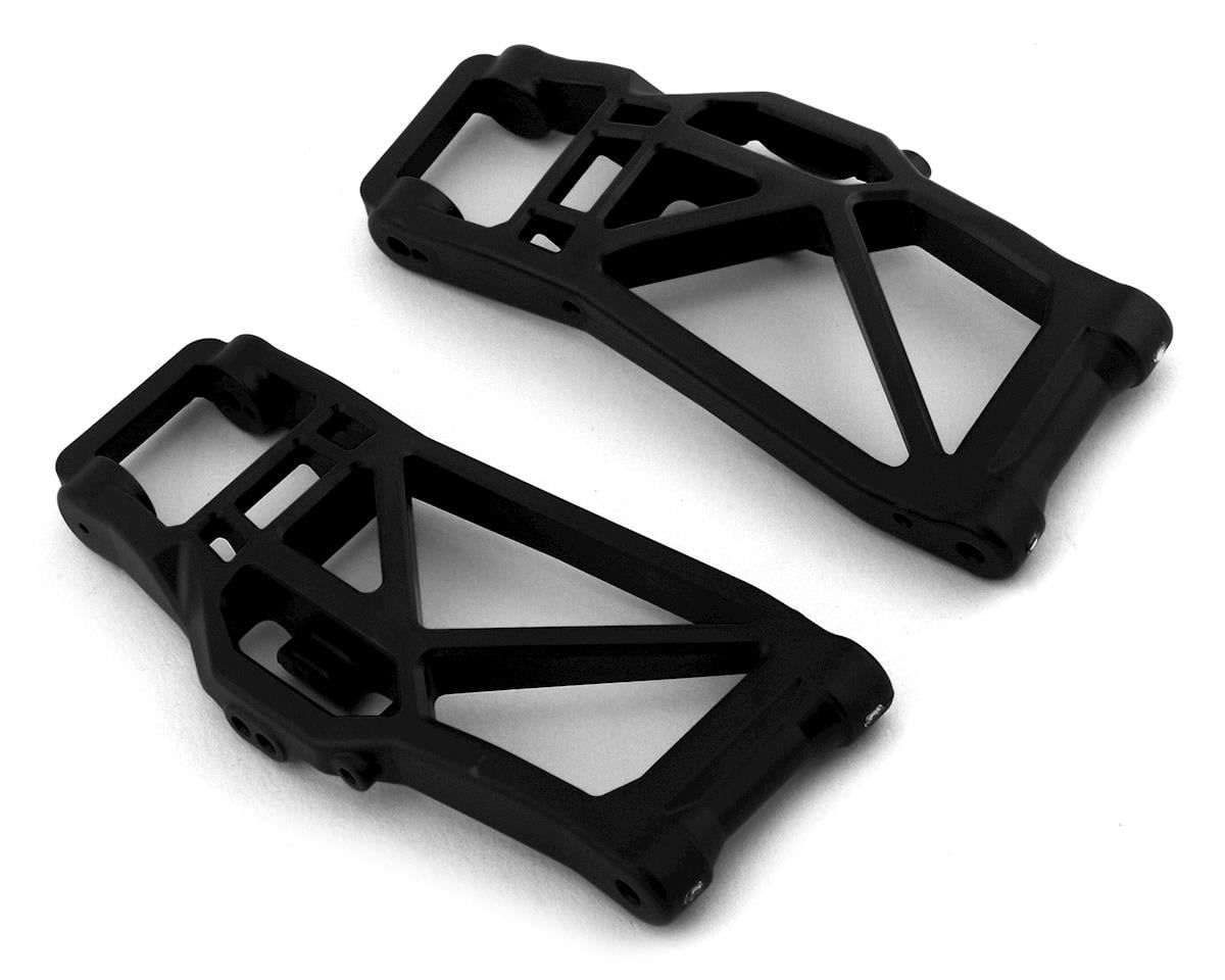 8930 Suspension arm, lower, black (left or right, front or rear) (2)
