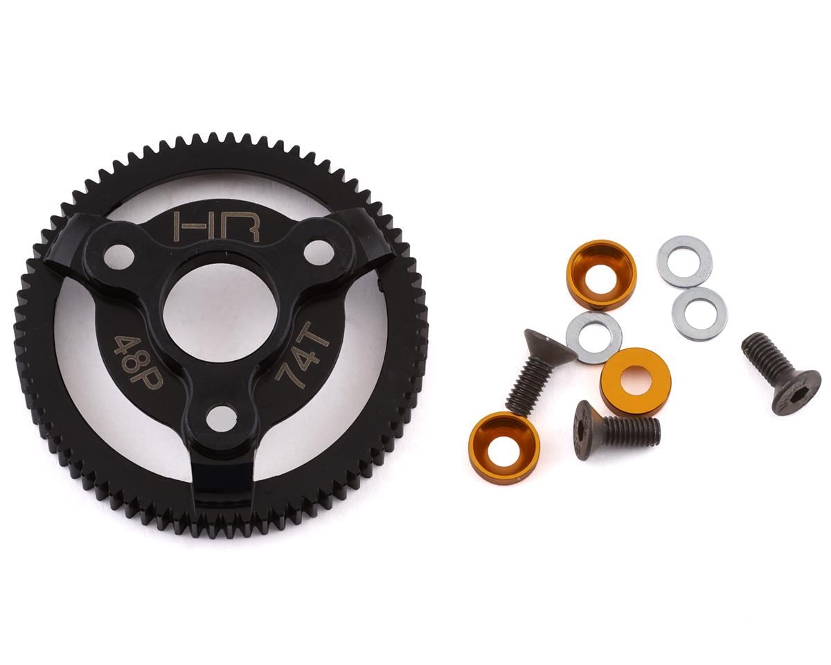 STE874 Hardened Steel Spur Gear (74t 48p)(Gold) - Traxxas