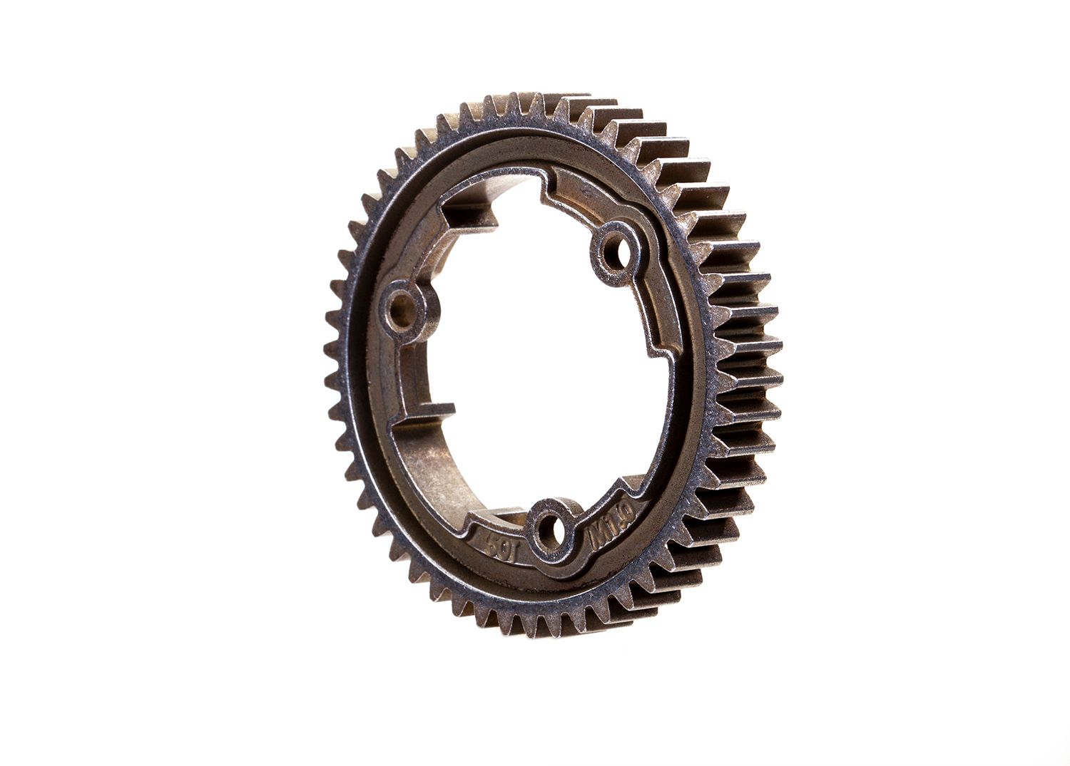 6448r Spur gear, 50-tooth, steel (wide-face, 1.0 metric pitch)