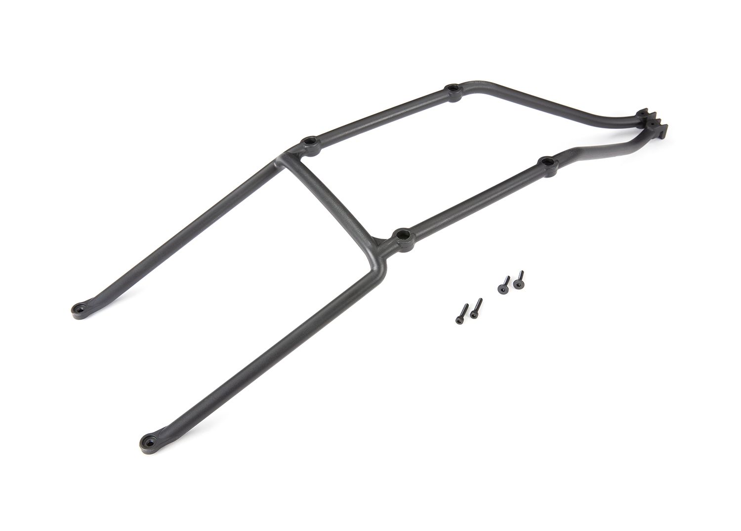 7713x Body support, rear/ 3x15mm CS (2) / 3x15mm flat-head machine (2) (fits X-Maxx )