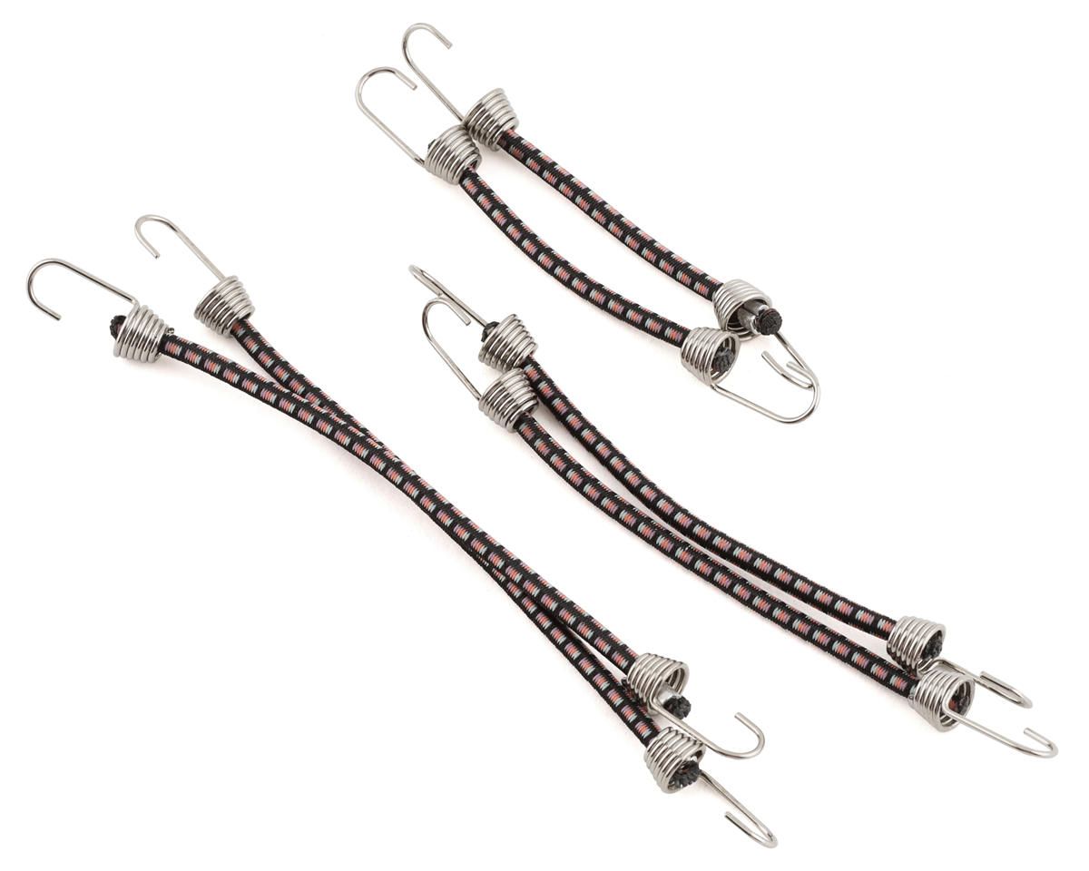 ACC468C1285 1/10 Scale Bungee Cord Set (6) - Black Blue Orange