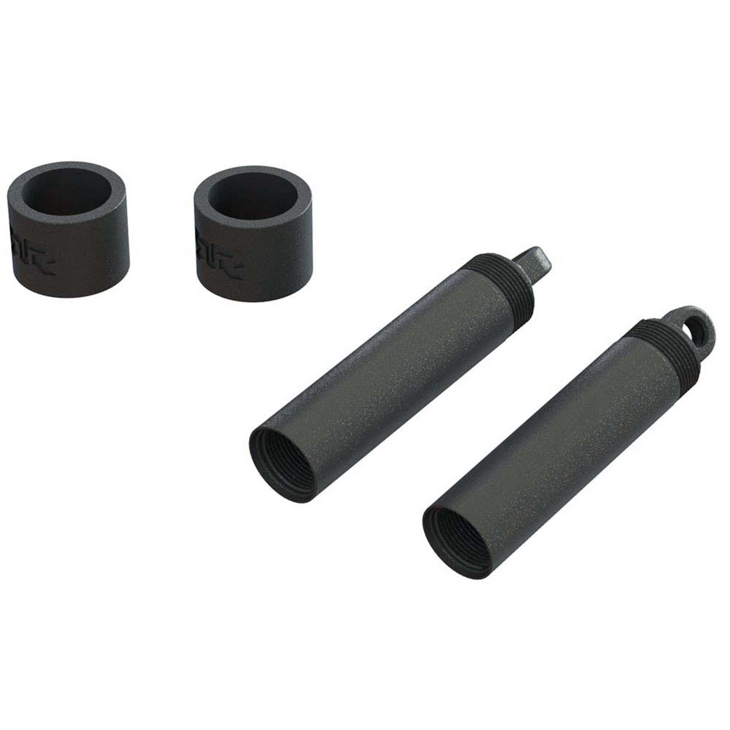 ARRMA Rear Shock Body Spring Spacer Set (2): 4x4