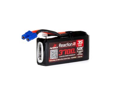 Dynamite Reaction2 11.1V 3700mAh 3S 50C LiPo: 96mm EC3