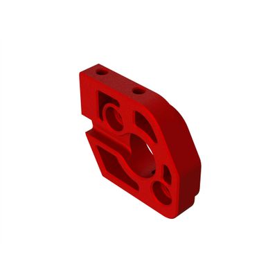ARA320483 Aluminum Motor Plate (Red) ARRMA Aluminum Motor Plate, Red