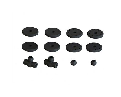 ARRMA Shock Set Bore:16mm, Length:124mm Oil:2000cSt