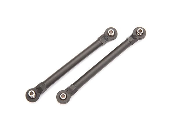 8948 Toe links, molded composite, 100mm (89mm center to center) (black) (2)
