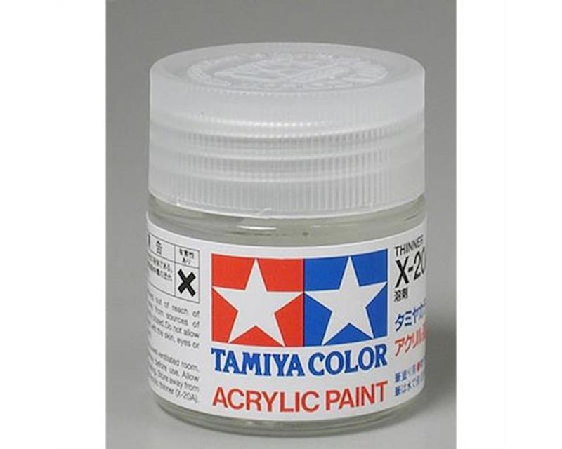 Tamiya X-20A Thinner (23ml) jar