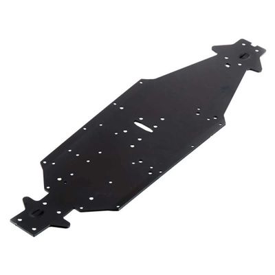 AR320197 Chassis Aluminum LWB Black Kraton ARRMA Chassis Aluminum LWB Black