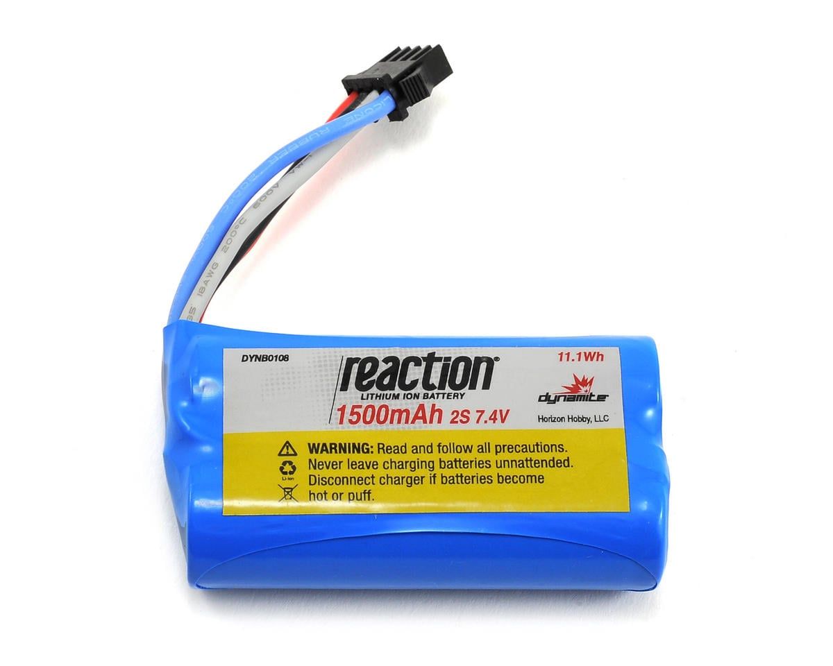Proboat 1500mAh 2S Li-Ion: PRB React 17