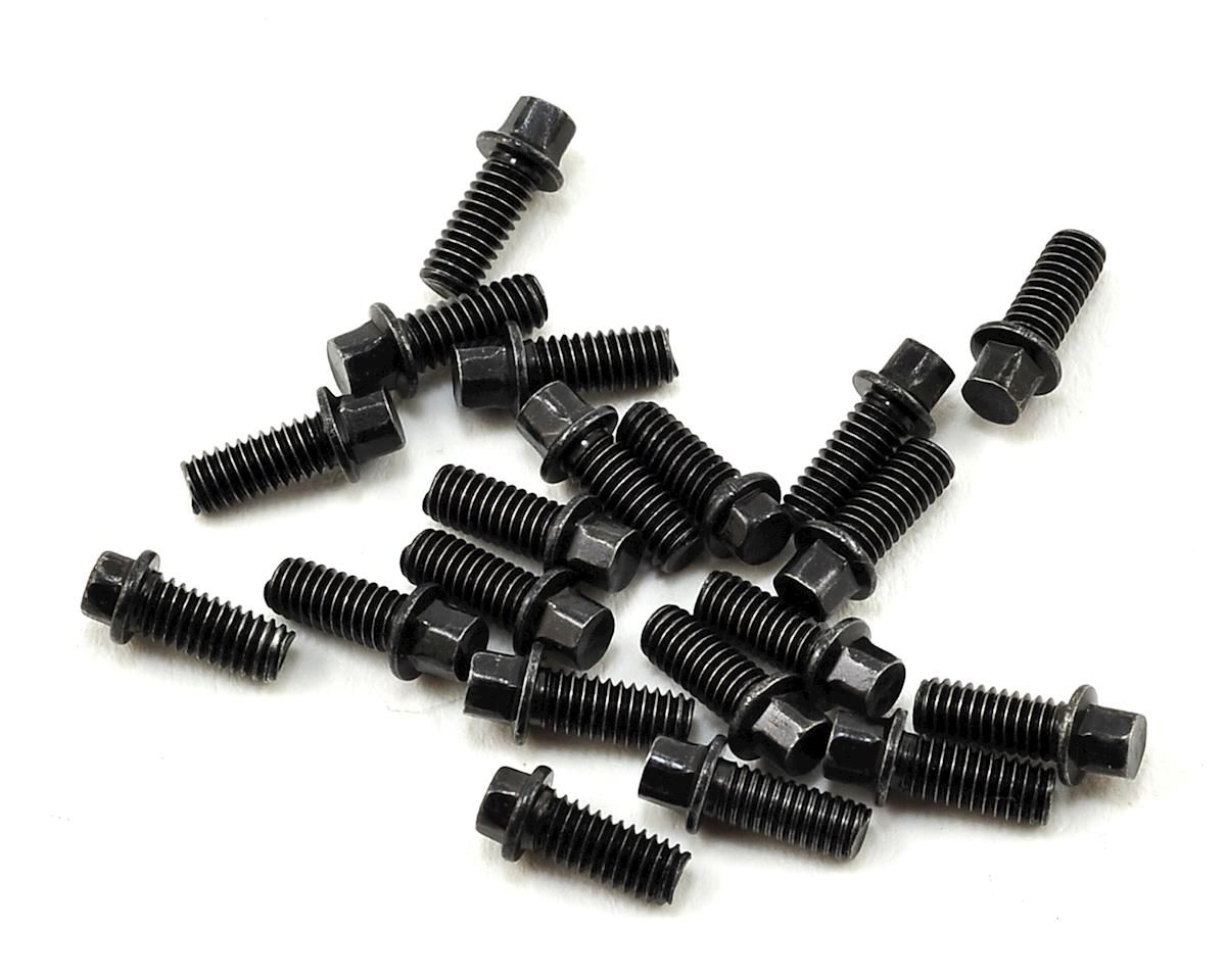 Z-S0008 Miniature Scale Hex Bolts (M2.5 x 6mm) (Black)