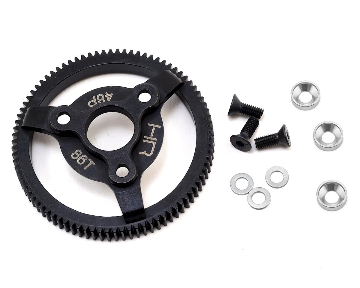 STE886 Hardened Steel Spur Gear (86t 48p)(Silver):Traxxas