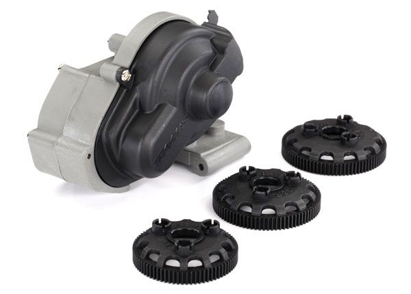3695A - Transmission, complete (fits 1/10-scale 2WD Rustler®, Bandit, Stampede®, Slash)