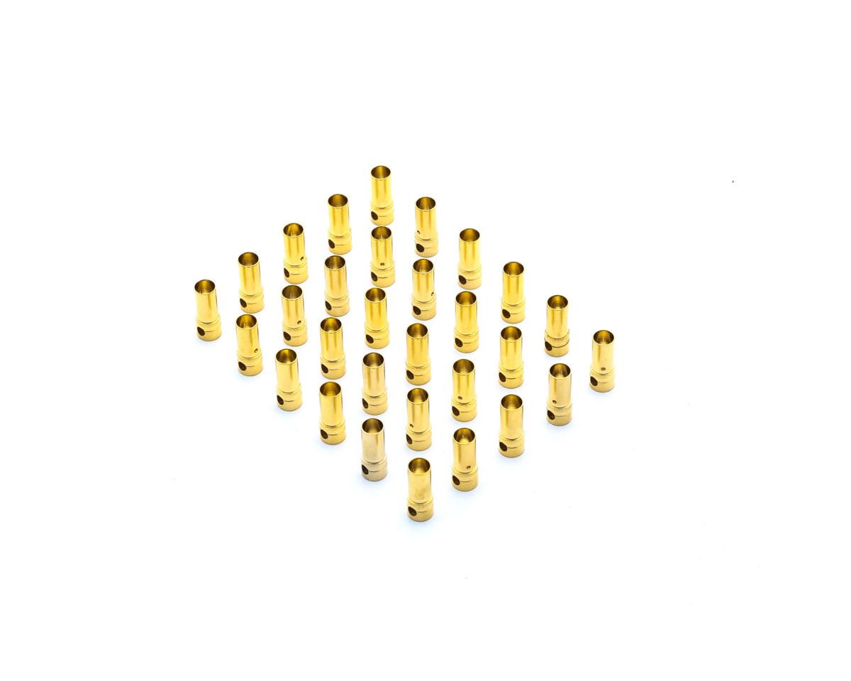 E-flite Gold Bullet Connector, Female, 3.5mm (30)