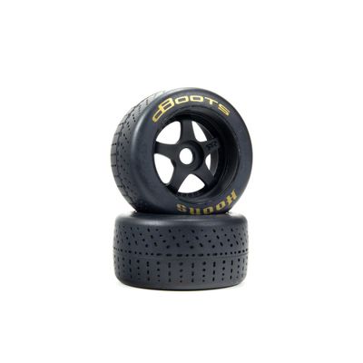 ARA550085 DBOOTS HOONS 53/107 2.9 Gold Belted 5-Spoke ARRMA dBoots Hoons 53/107 2.9 Pre-Mounted Belted Tires, Gold, 17mm Hex, 5-Spoke (2)