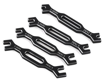 ProTek RC Aluminum Turnbuckle Wrench Set (3, 3.2, 3.5, 3.7, 4, 5, 5.5 &amp; 6mm)
