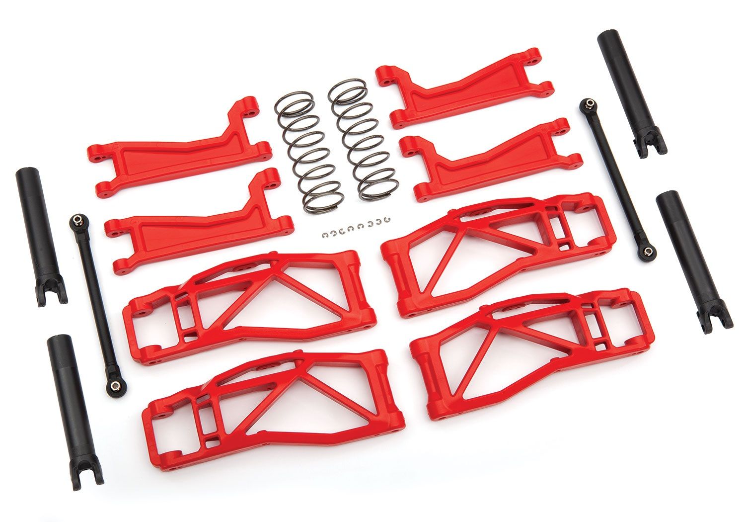 8995R Suspension kit, WideMaxx™, red (includes front &amp; rear suspension arms, front toe links, rear shock springs)