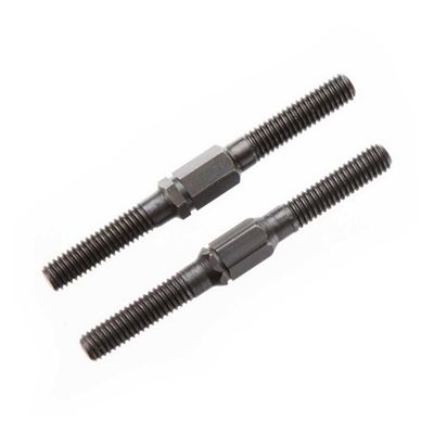ARRMA Turnbuckle, 4x45mm Steel Black (2)