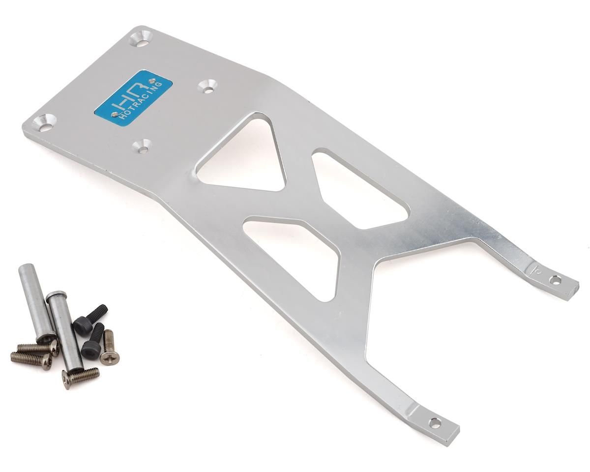 TE331SL08F Hot Racing Traxxas Slash Front Aluminum Skid Plate (Silver)