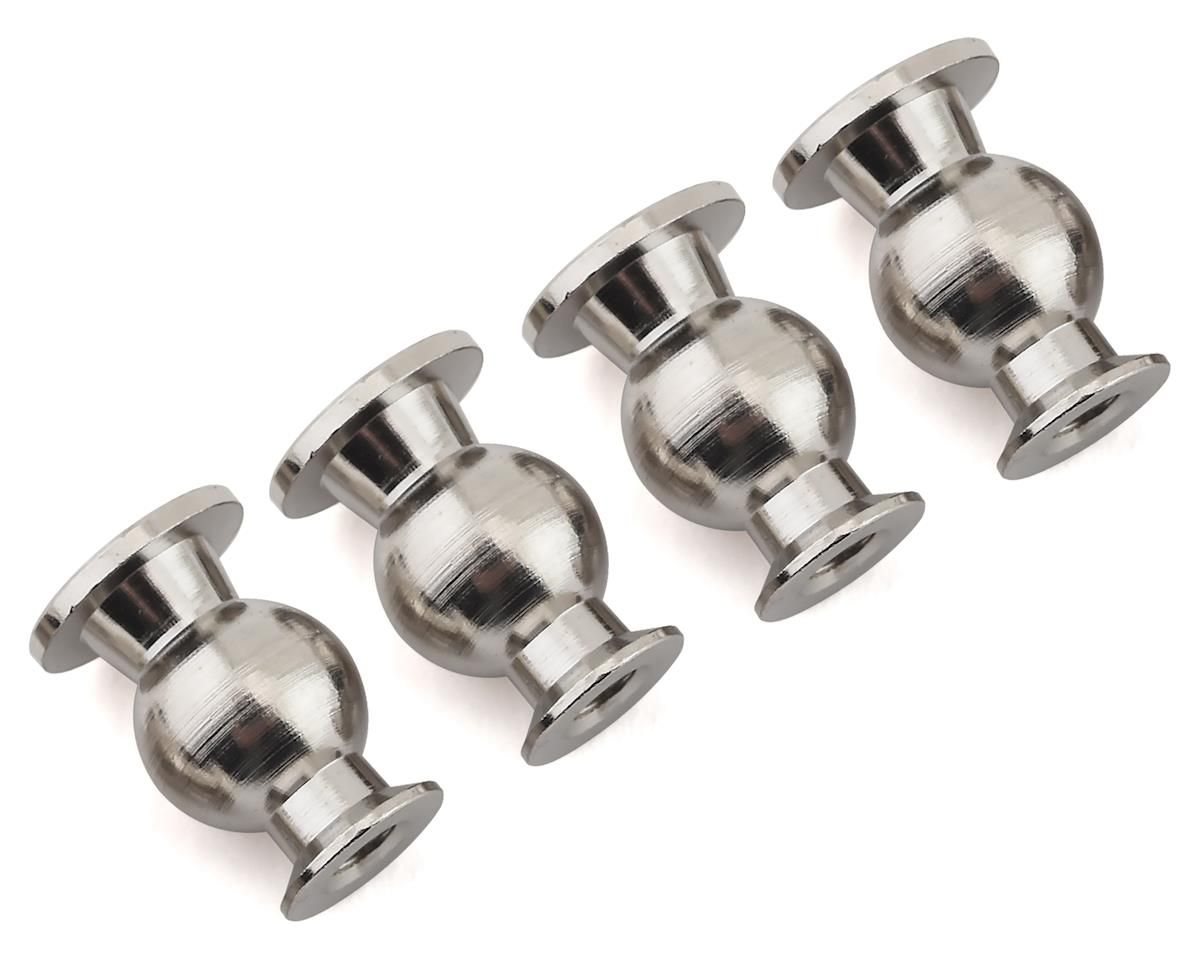 AON160PC08 Hot Racing Arrma 6S 3x8x12mm Steel Chrome Pivot Ball (4)