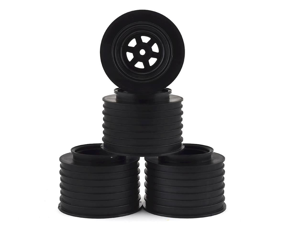 DER-GSR-AB	Gambler Rear Sprint Wheels with 12mm Hex / AE -TLR / BLACK