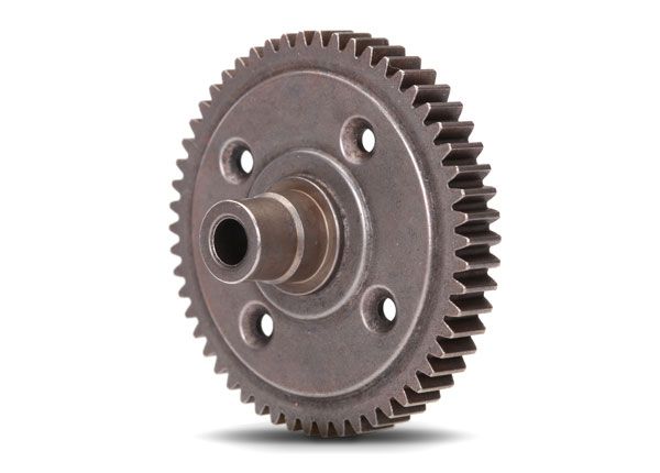 3956x Spur gear, steel, 54-tooth (0.8 metric pitch, compatible with 32-pitch) (requires #6780 center differential)