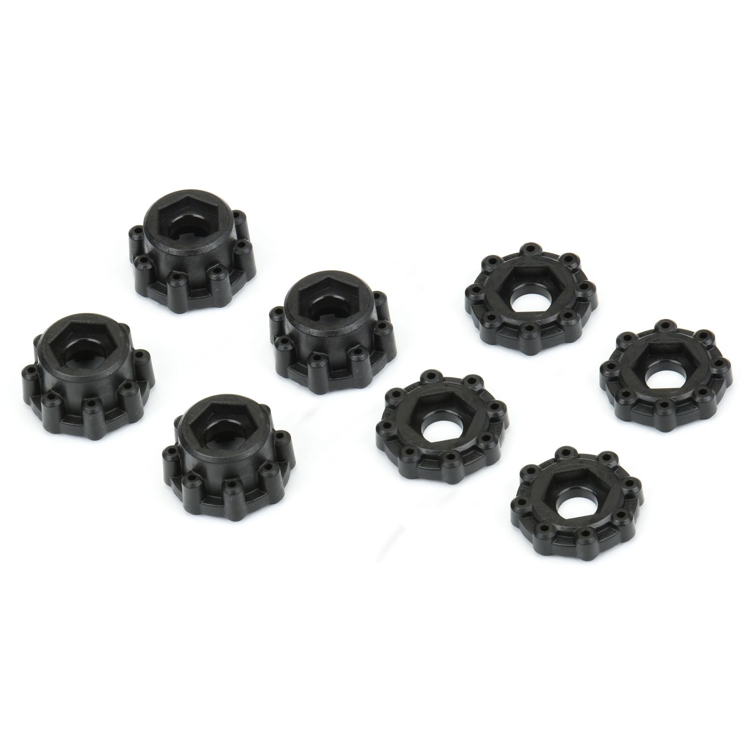 PRO634500  8x32 to 17mm Hex Adapters for 8x32 3.8" Wheels
