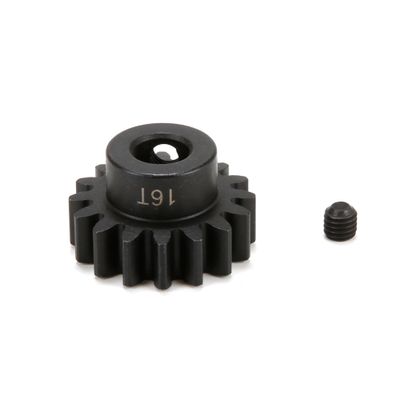 LOS252039 Pinion Gear,16T, 8mm Shaft, 1.5M Losi Pinion Gear, 16T, 1.5M, 8mm, Steel