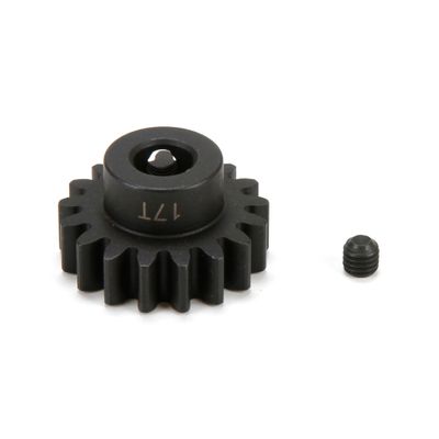 Losi Pinion Gear, 17T, 1.5M, 8mm, Steel