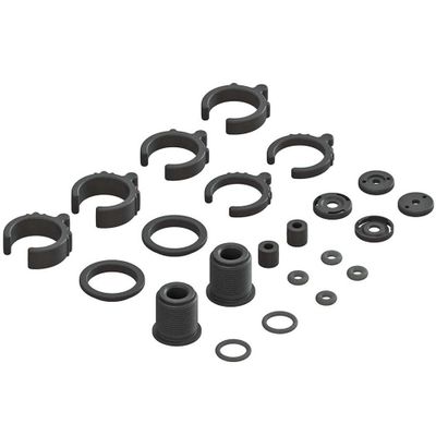 AR330451 Composite Shock Parts/O-Ring Set (2) ARRMA Composite Shock Parts O-Ring Set (2 Shocks)