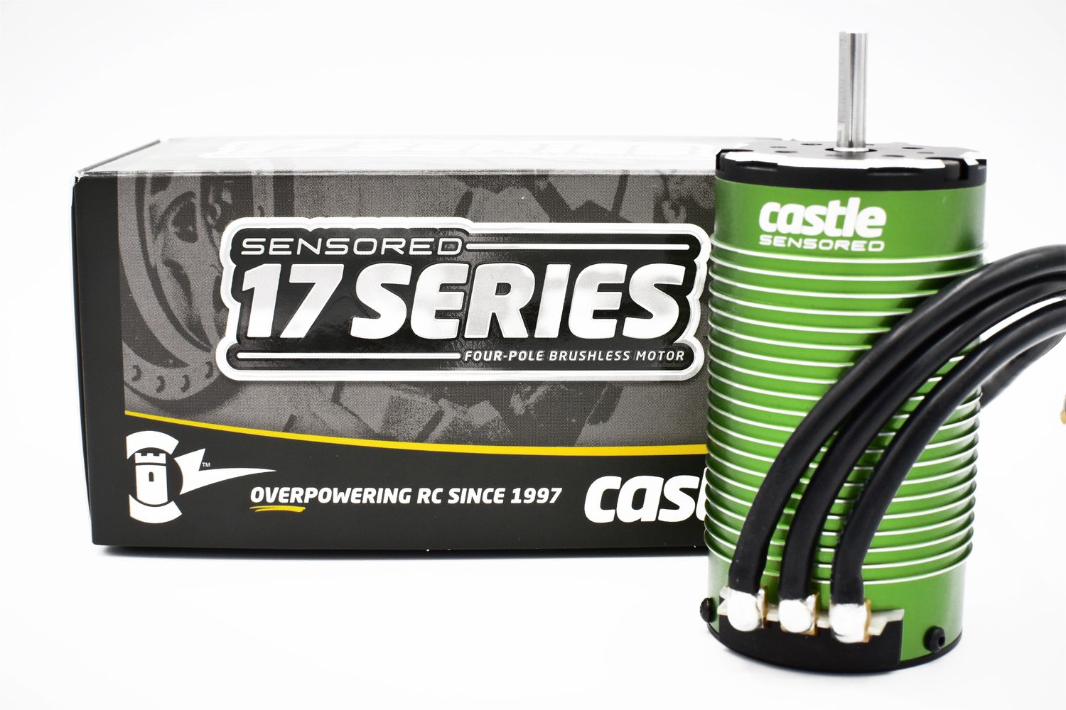 CSE060008100 4 Pole Sensored Brushless Motor, 1717-1650KV