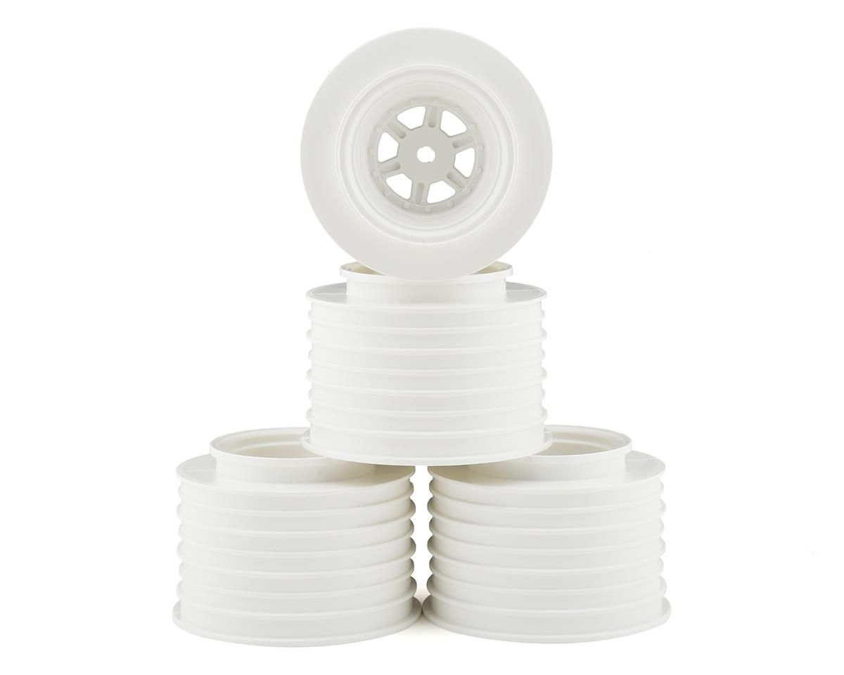 DER-GSR-AW Gambler Rear Sprint Wheels with 12mm Hex / AE -TLR / WHITE