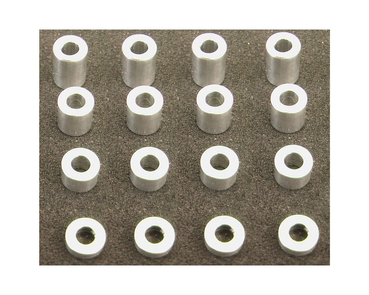 SPC3006 Hot Racing M3 Medium Aluminum Standoff Spacer Set (16)