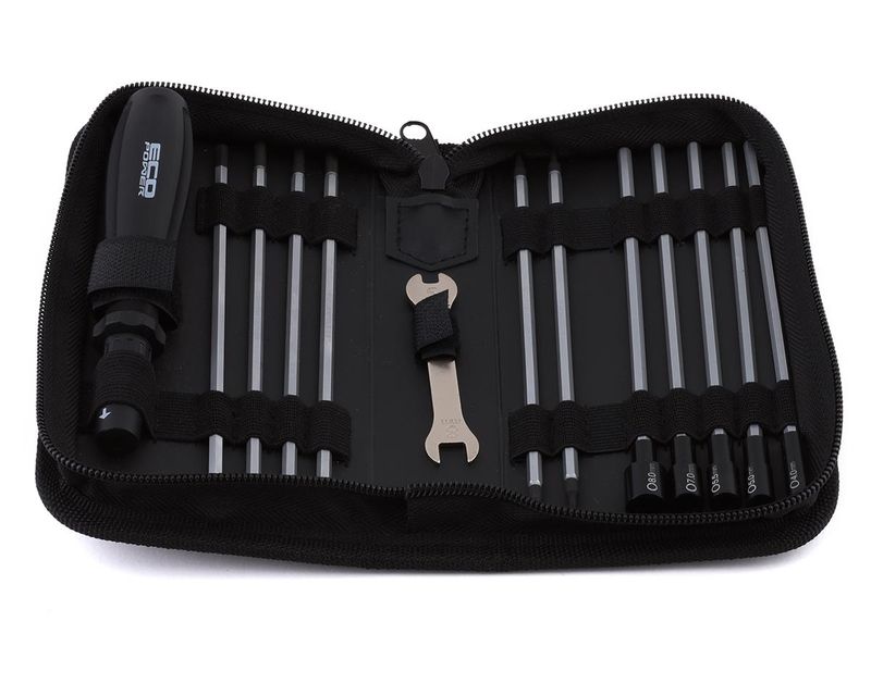 EcoPower 19-Piece Metric RC Essential Tool Set w/Carrying Case