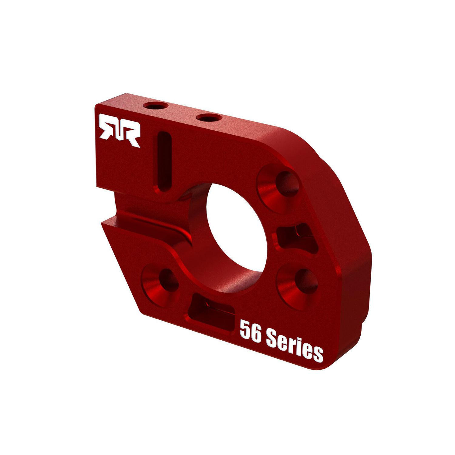 ARRMA Aluminum Motor Plate 56 Series Red