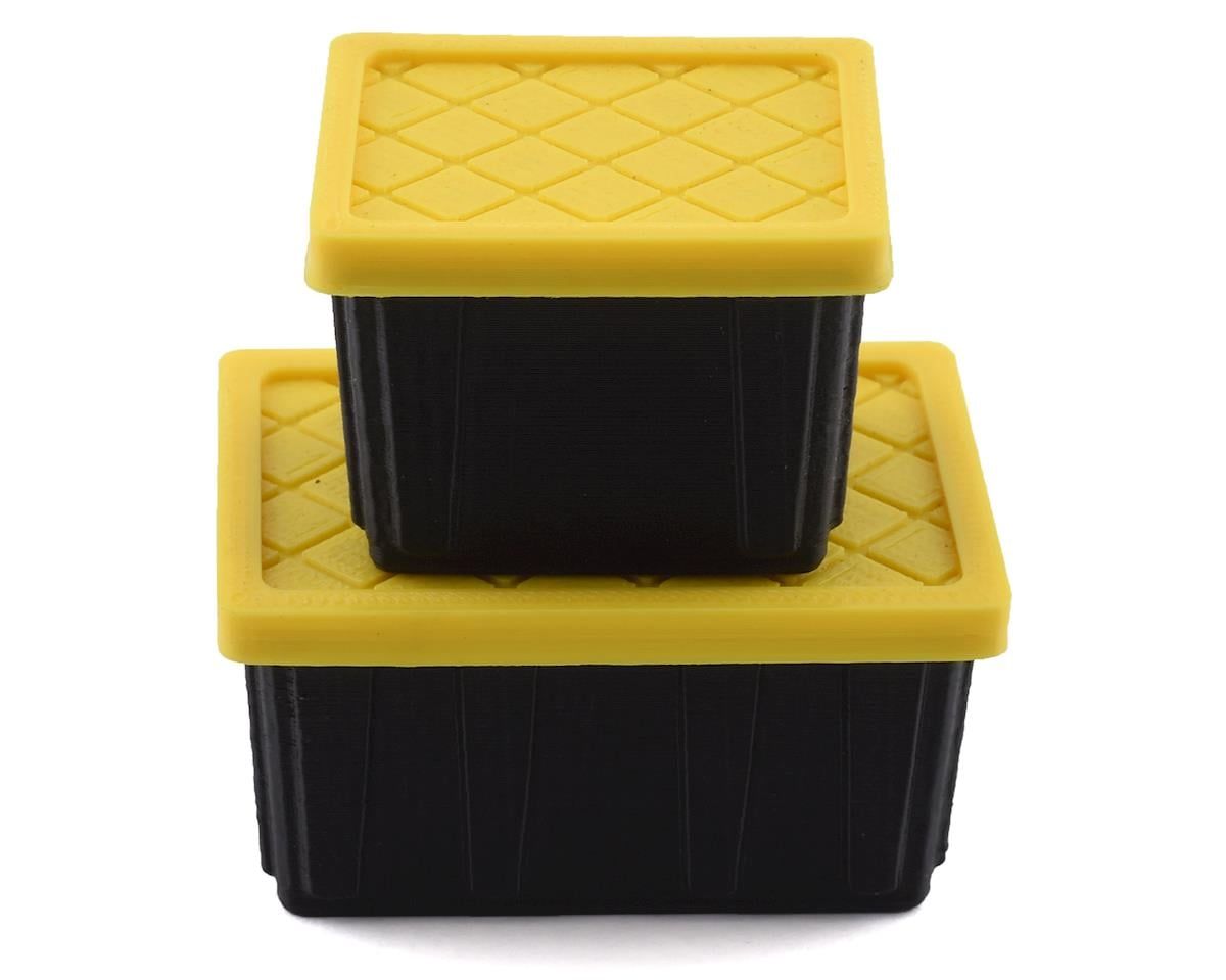 SBCMUL6Y Scale By Chris HD Tote Bundle Pack w/Yellow Lid (Miniature Scale Accessory)