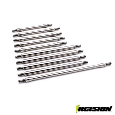 IRC00184 INCISION CAPRA STAINLESS STEEL 10PC LINK KIT Vanquish Products Incision Capra Stainless Steel 10pc Link Kit