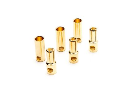 Dynamite Gold Bullet Connector Set, 5.5mm (3)
