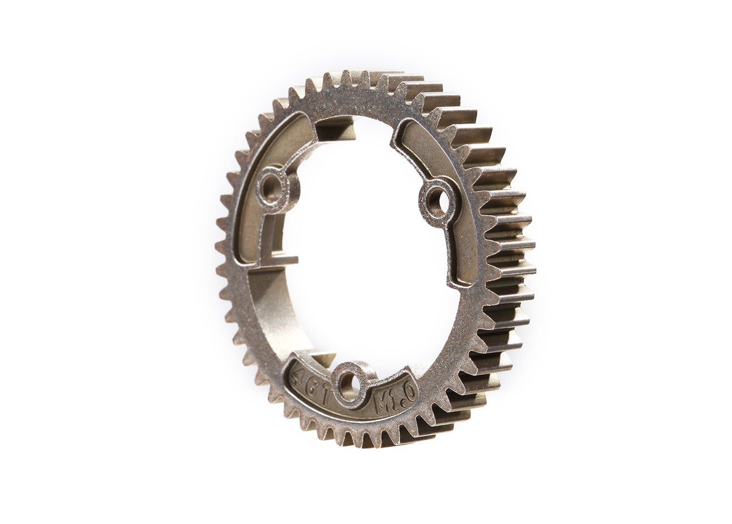 6447R Spur gear, 46-tooth, steel (wide-face, 1.0 metric pitch)